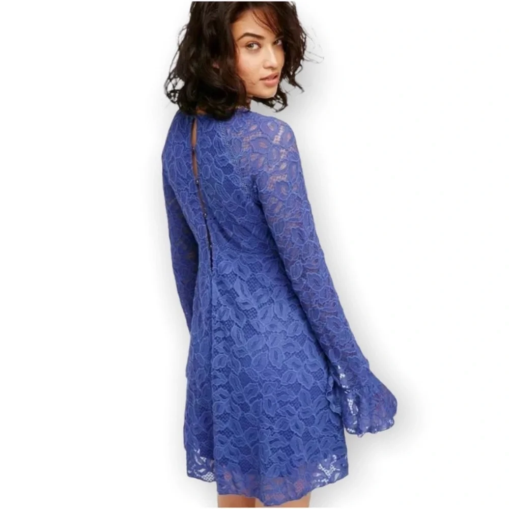 Free People Blue Skies Babydoll Dress